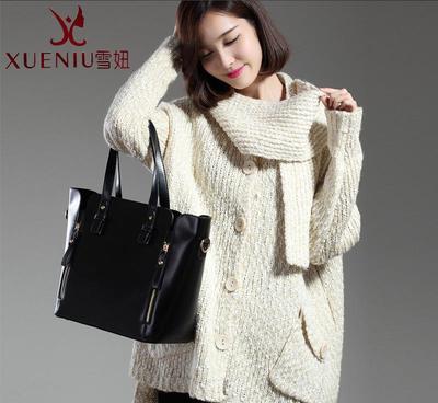 2014秋冬歐版新款純色兩穿羊毛衫 時(shí)尚與實(shí)用的針織經(jīng)典